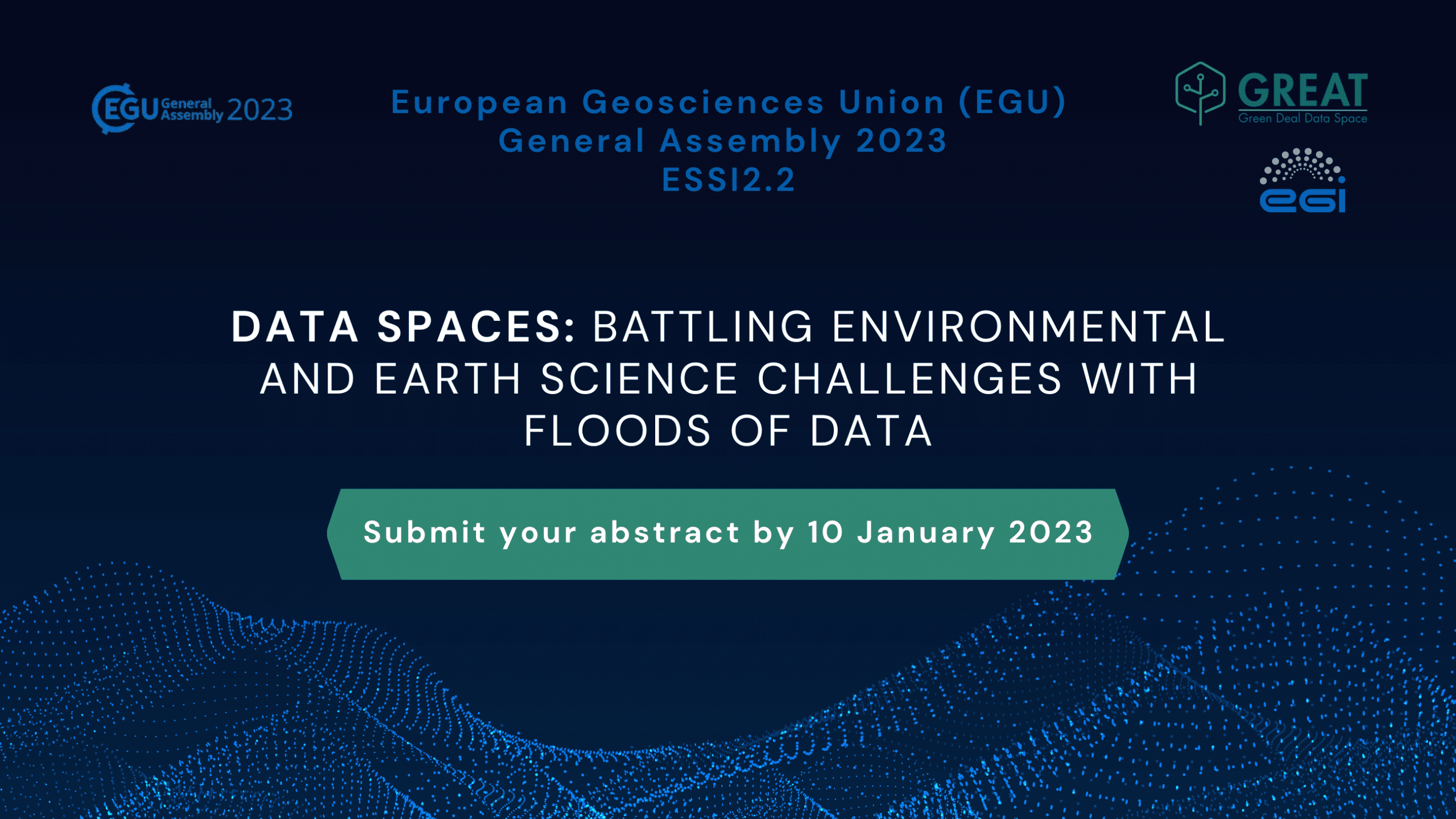 Submit your abstract to the Data space session at the European