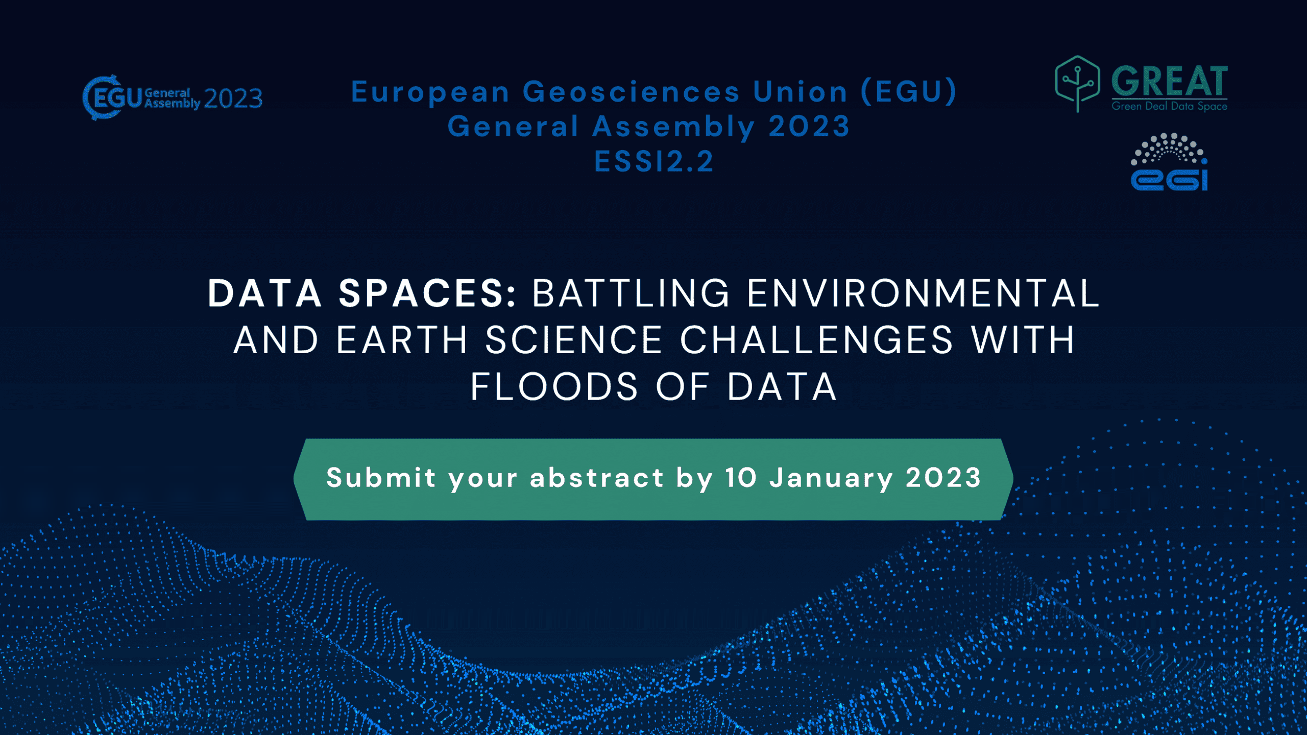 Submit your abstract to the Data space session at the European