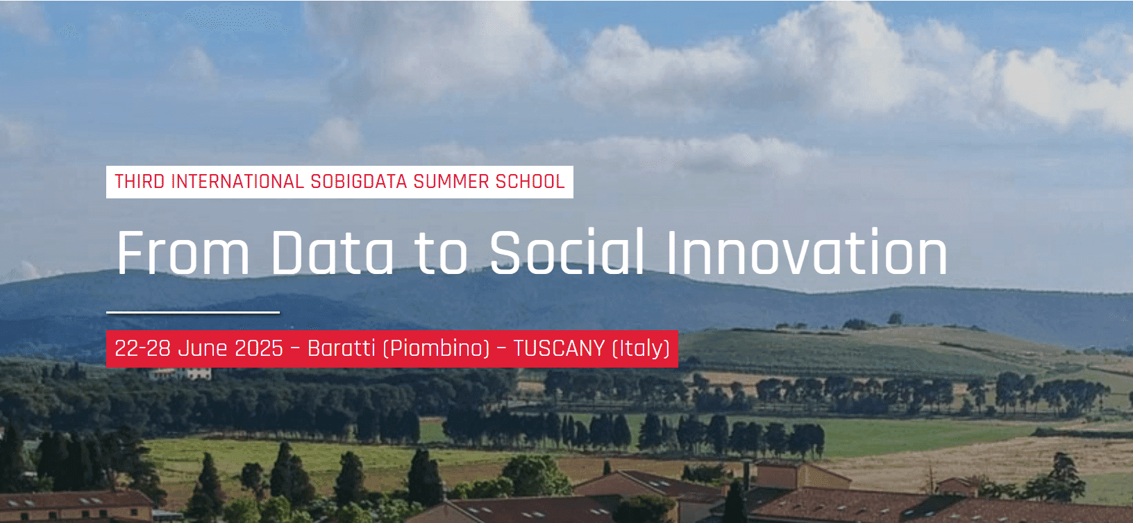 Third SoBigData Summer School