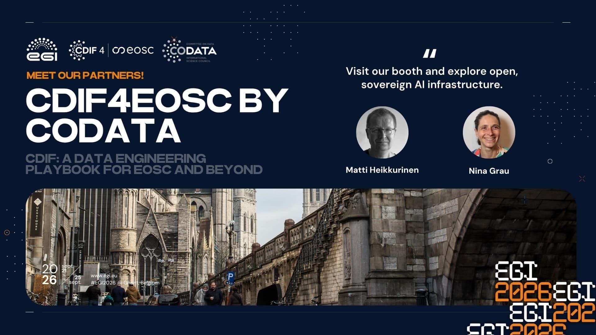 EGI2026 Partners - CDIF4EOSC by CODATA