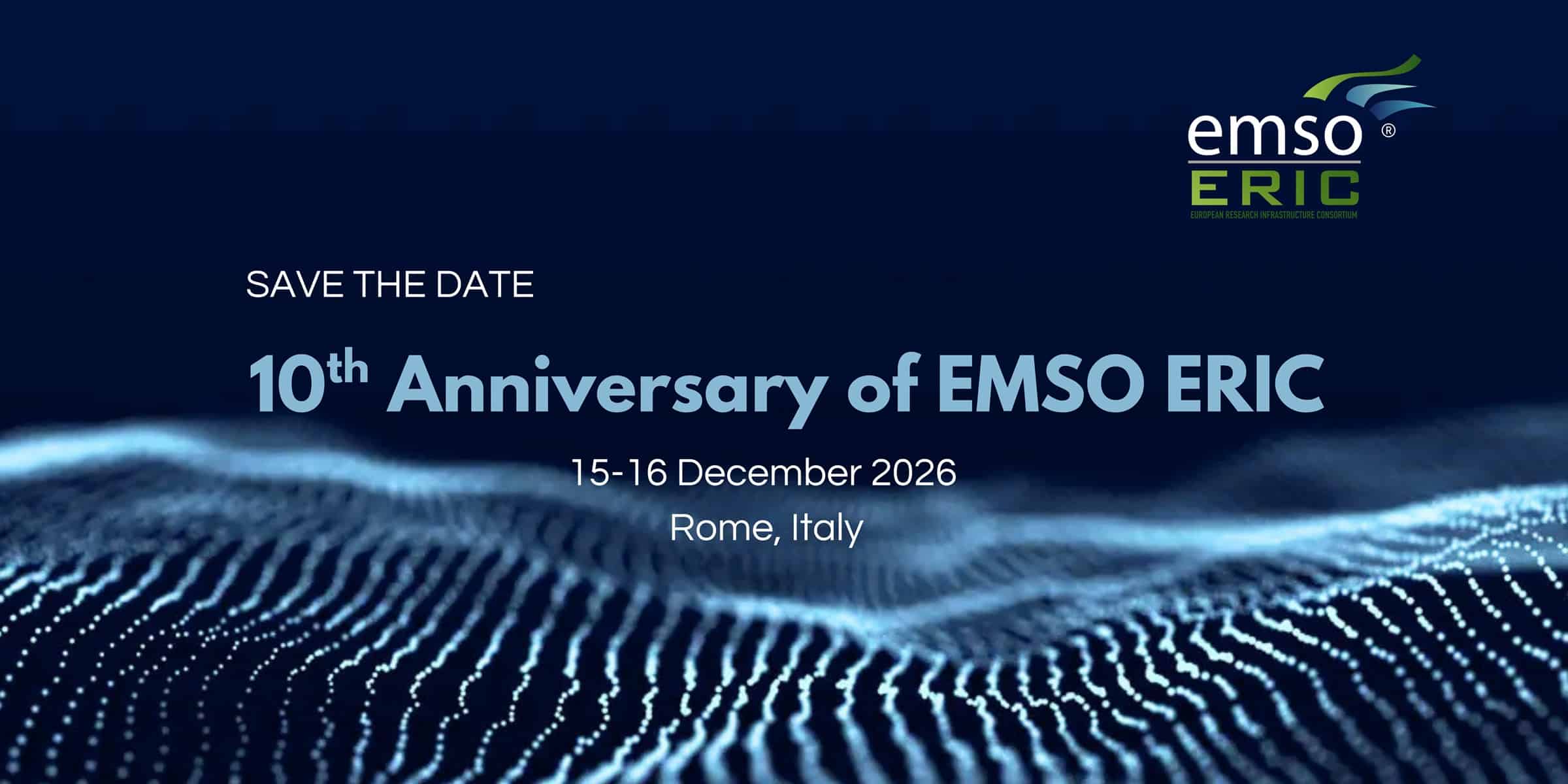 EMSO ERIC 10 anniversary