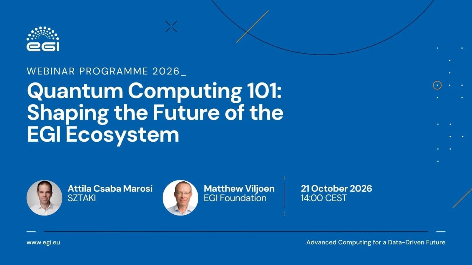 Webinar: Quantum Computing 101
