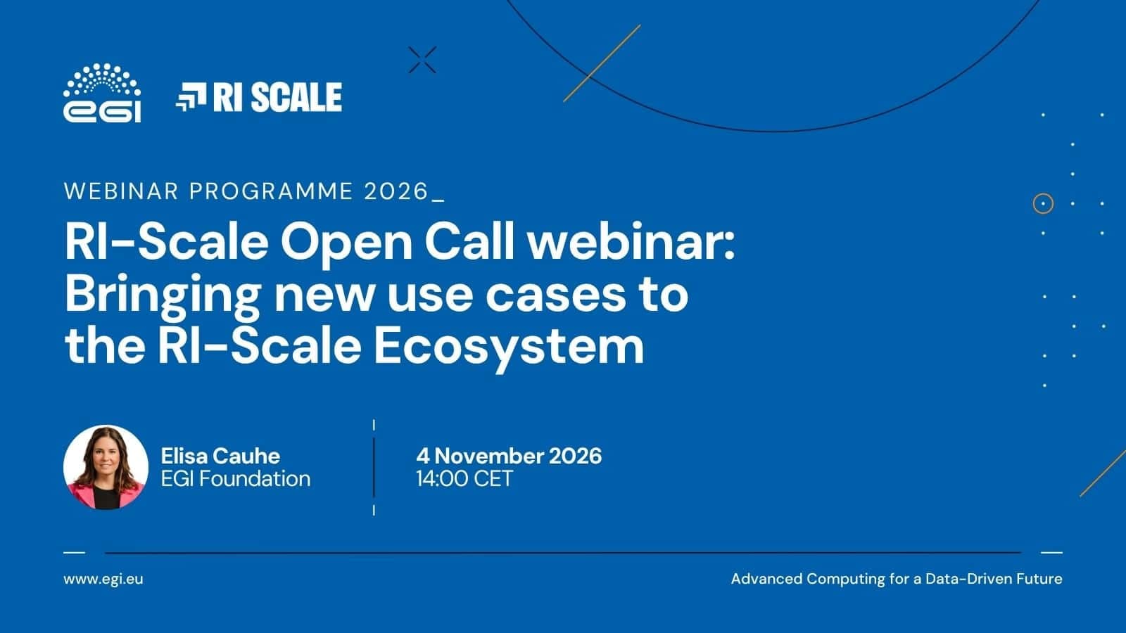 EGI RI-SCALE Webinar